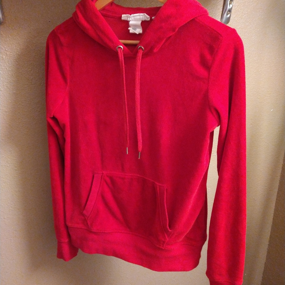 Terry cloth hoodie